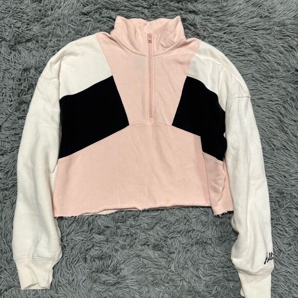 Hollister Quarter Zip Pullover Size Large - Picture 1 of 9
